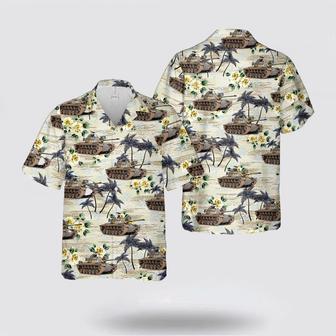 Army Hawaiian Shirt, Us Army Patton Vietnam War Hawaiian Shirt | Newhawaiianshirts DE