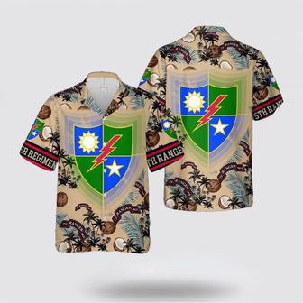 Army Hawaiian Shirt, Us Army Ranger Regiment Hawaiian Shirt | Newhawaiianshirts DE