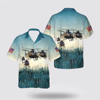 Army Hawaiian Shirt, Us Army Boeing The Little Bird Hawaiian Shirt, Military Hawaiian Shirt | Newhawaiianshirts AU