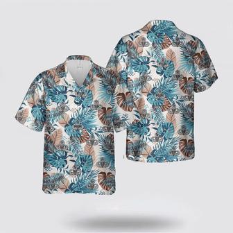 Army Hawaiian Shirt, Us Army Master Jump Wings With 3 Combat Stars Hawaiian Shirt | Newhawaiianshirts CA