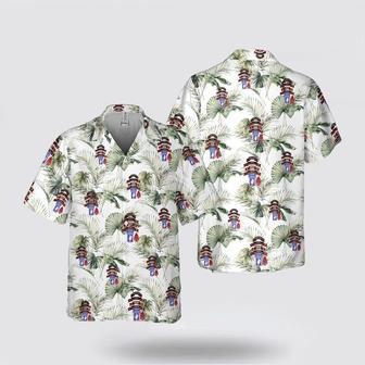 Army Hawaiian Shirt, Us Army N Company (Ranger), Infantry (Airborne), Airborne Brigade Pocket Hawaiian Shirt | Newhawaiianshirts CA