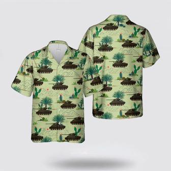 Army Hawaiian Shirt, Us Army Jumbo From The Tank Battalion, Armored Division Hawaiian Shirt | Newhawaiianshirts DE