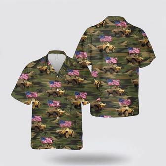 Army Hawaiian Shirt, Us Army Armored Security Vehicle Hawaiian Shirt | Newhawaiianshirts AU