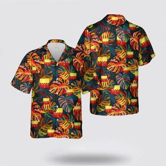 Army Hawaiian Shirt, Us Army Illinois Army National Guard, Cavalry Regiment Cr) Hawaiian Shirt | Newhawaiianshirts AU