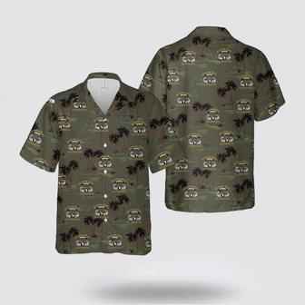 Army Hawaiian Shirt, Us Army Airborne Division Parachute Demonstration Team Screaming Eagles Hawaiian Shirt | Newhawaiianshirts