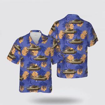 Army Hawaiian Shirt, Us Army Tusk I Of The Heavy Mechanized Infantry Division In Iraq, In The Hawaiian Shirt | Newhawaiianshirts UK