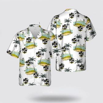 Army Hawaiian Shirt, Us Army Airborne Division (Air Assault) Band Hawaiian Shirt | Newhawaiianshirts CA