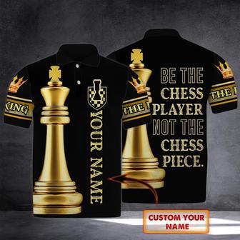 Be The Chess Player Polo Shirt Personalized Name Polo Shirt For Chess Lover - Monsterry UK