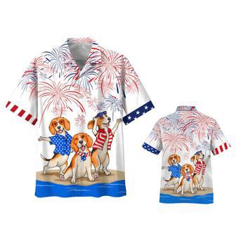 Beagle Hawaiian Shirts - Independence Day Is Coming Aloha Beach Shirt For Men And Woman, Hawaii Dog Shirt | Newhawaiianshirts AU