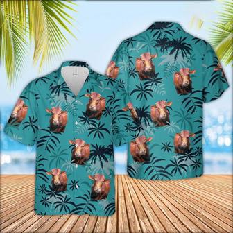 Beefmaster Cattle Hawaiian Shirt, Farm Hawaiian Shirt, Farmer Hawaii | Newhawaiianshirts AU