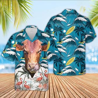 Beefmaster Funny Hawaiian Shirt, Farm Hawaiian Shirt, Farmer Hawaii | Newhawaiianshirts AU