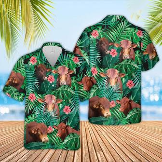 Beefmaster Hawaiian Shirt, Farm Hawaiian Shirt, Farmer Hawaii | Newhawaiianshirts CA