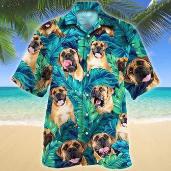 Boerboel Dog Lovers Hawaiian Style For Summer Hawaiian Shirt, Farm Hawaiian Shirt, Farmer Hawaii | Newhawaiianshirts AU