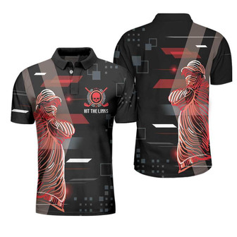Can't Wait To Hit The Links Golf Digital Style Polo Shirt, Modern Skull Polo Shirt, Best Golf Shirt For Men Coolspod - Monsterry