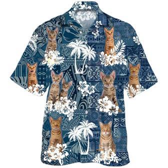 Cat Hawaiian Shirt For Summer Day, Full Print Hawaii Cat Shirts, Cat Aloha Beach Shirt, Gift For Cat Lover | Newhawaiianshirts AU