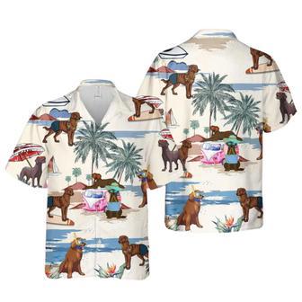 Chesapeake Bay Retriever Summer Beach Hawaiian Shirt, Cool Hawaii Shirt For Travel Summer | Newhawaiianshirts AU