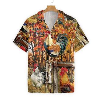 Chicken Family Farm Hawaiian Shirt, Farm Hawaiian Shirt, Farmer Hawaii | Newhawaiianshirts AU