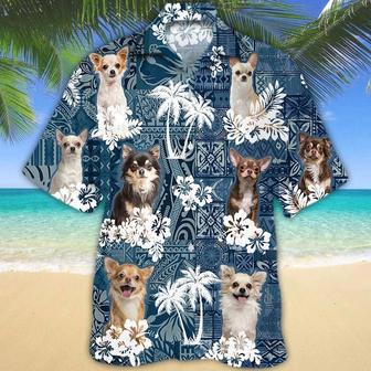 Chihuahua Hawaiian Shirt, Dog In Hawaii Aloha Shirts For Men And Woman | Newhawaiianshirts UK