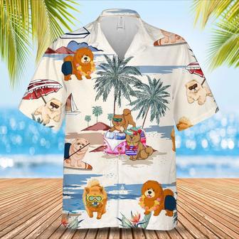 Chow Chow Summer Beach Hawaiian Shirt, Aloha Beach Shirt For Dog Lover | Newhawaiianshirts CA