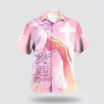 Christian Hawaiian Shirt, God Is Good All The Time Hawaiian Shirt, Take My Hand God Hawaiian Shirts | Newhawaiianshirts AU