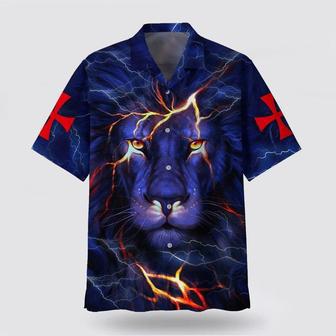 Christian Hawaiian Shirt, Way Maker Miracle Worker Promise Keeper Light In The Darkness My God That Is Who You Are Lion Hawaiian Shirt | Newhawaiianshirts DE