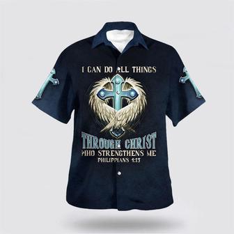 Christian Hawaiian Shirt, I Can Do All Things Through Christ Who Strengthens Me Hawaiian Shirts | Newhawaiianshirts DE