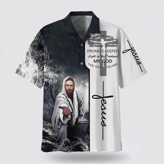 Christian Hawaiian Shirt, Christian Jesus Way Maker Miracle Worker Hawaiian Shirts | Newhawaiianshirts AU