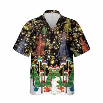 Christmas Flute Set Hawaiian Shirt, Xmas Hawaiian Shirts | Newhawaiianshirts CA