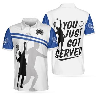 Coolspod Tennis You Just Got Served All Over Printed Polo Shirt, Perfect Gift For Tennis Lovers - Monsterry CA
