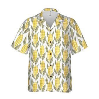 Corn Cob Maize All Over Printed Hawaiian Shirt, Farm Hawaiian Shirt, Farmer Hawaii | Newhawaiianshirts DE