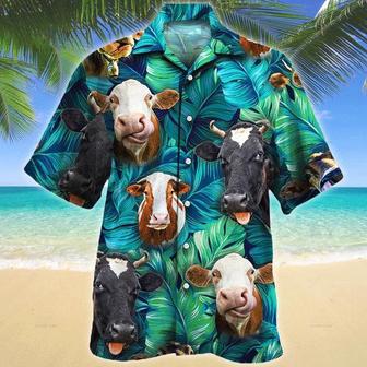 Cow Lovers Gift Hawaiian Shirt, Cow Hawaii Aloha Beach Shirts For Men And Woman, Summer Hawaii Shirt | Newhawaiianshirts AU