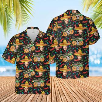 Custom Hawaiian Aloha Shirts Cinco De Mayo Festival Mexican With Photo | Newhawaiianshirts UK