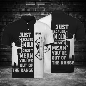 Customized All Over Printed Archery Polo Shirt , Archery Gift, Archery Shirt Uniform Team - Monsterry UK