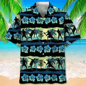 Disc Golf Nature Beach Hawaiian Shirts, Disc Golf Hawaii Aloha Shirts Short Sleeve | Newhawaiianshirts