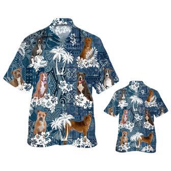 Dog Hawaiian Shirt For Men And Women, American Pit Bull Terrier Hawaiian Shirt, Gift For Dog Lovers | Newhawaiianshirts CA