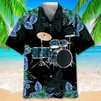 Drum Nature Hawaiian Shirt, Drummer Hawaiian Shirts For Summer, Gift To Drummer | Newhawaiianshirts DE