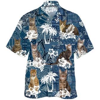 European Shorthair Hawaiian Shirt For Man And Woman, To Cat Lover, Cat Hawaiian Shirts | Newhawaiianshirts DE