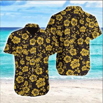 Flower Summer Hawaiian Shirt, Aloha Hawaiian Shirt, Short Sleeves Beach Shirt | Newhawaiianshirts CA