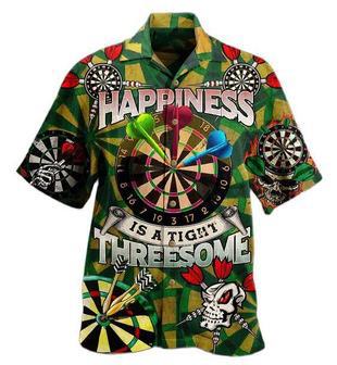 Funny Dart Happiness Is A Tight Of Hawaiian Aloha Shirts | Newhawaiianshirts DE