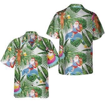 Funny Tropical Christmas Hawaiian Shirt, Xmas Hawaiian Shirts | Newhawaiianshirts DE