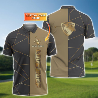 Golf Love Personalized Name Polo Shirt Outfit For Men And Women - Monsterry