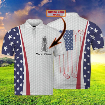 Golfer Polo Shirt With Full Printing Golf Love Polo Shirt - Monsterry