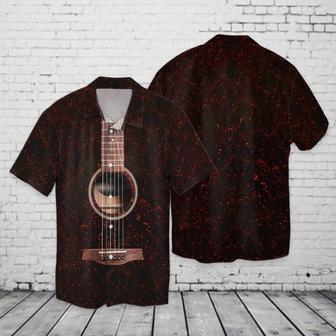 Guitar Color Art Hawaiian Shirt, Colorfull Guitar Hawaiian Shirt For Men And Women, Guitar Lover Hawaiian Shirts | Newhawaiianshirts UK