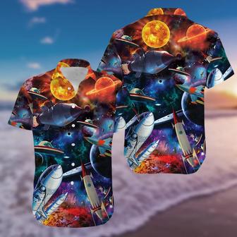 Hawaiian Aloha Shirts Awesome Ufo | Newhawaiianshirts UK