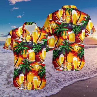 Hawaiian Aloha Shirts Beer In Paradise | Newhawaiianshirts DE