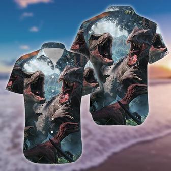 Hawaiian Aloha Shirts Cool Dinosaurs | Newhawaiianshirts CA