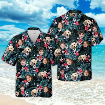 Hawaiian Aloha Shirts Custom Photo With Pet Tropical Summer | Newhawaiianshirts AU