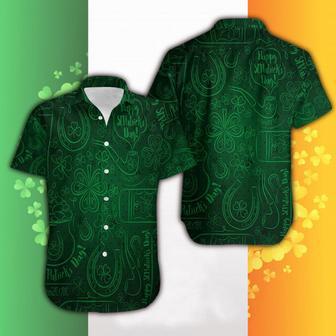 Hawaiian Aloha Shirts St Patrick's Day Irish Pattern | Newhawaiianshirts DE