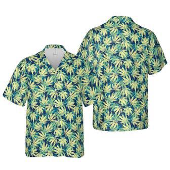 Hawaiian Aloha Shirts Tropical Cannabis Leaves | Newhawaiianshirts