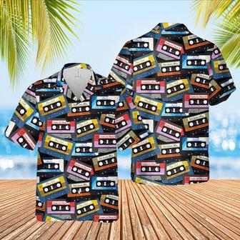 Hawaiian Aloha Shirts Vintage Tapes Pattern | Newhawaiianshirts DE